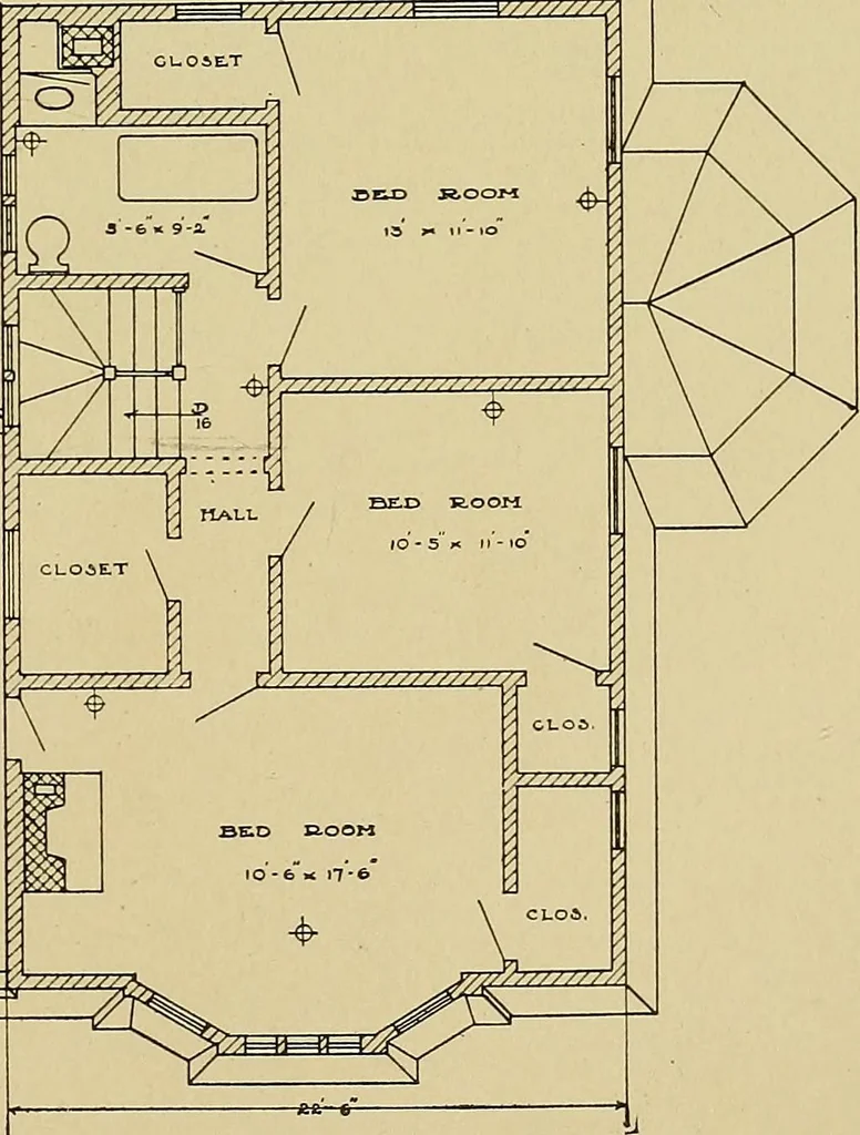An illustration from Cyclopedia of architecture, carpentry, and building; a general reference work .., 1912, leaf 289