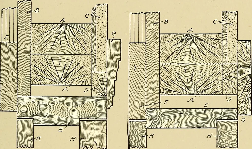 An illustration from Cyclopedia of architecture, carpentry, and building; a general reference work .., 1912, leaf 305
