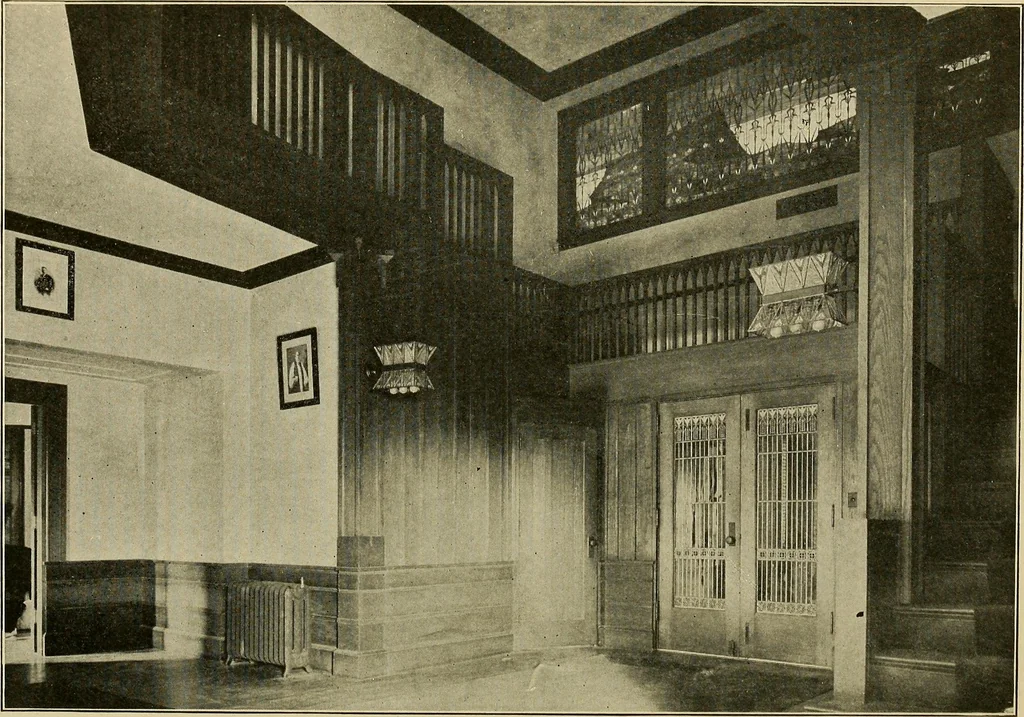An illustration from Cyclopedia of architecture, carpentry, and building; a general reference work .., 1912, leaf 320