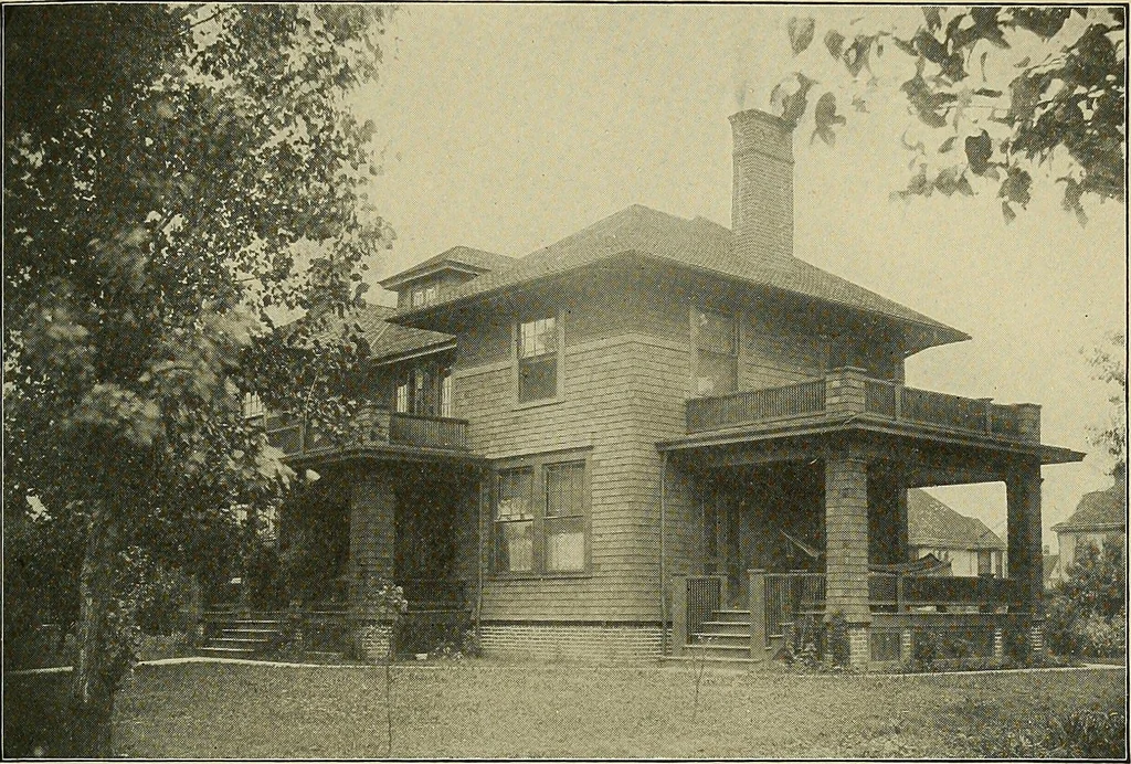 An illustration from Cyclopedia of architecture, carpentry, and building; a general reference work .., 1912, leaf 325