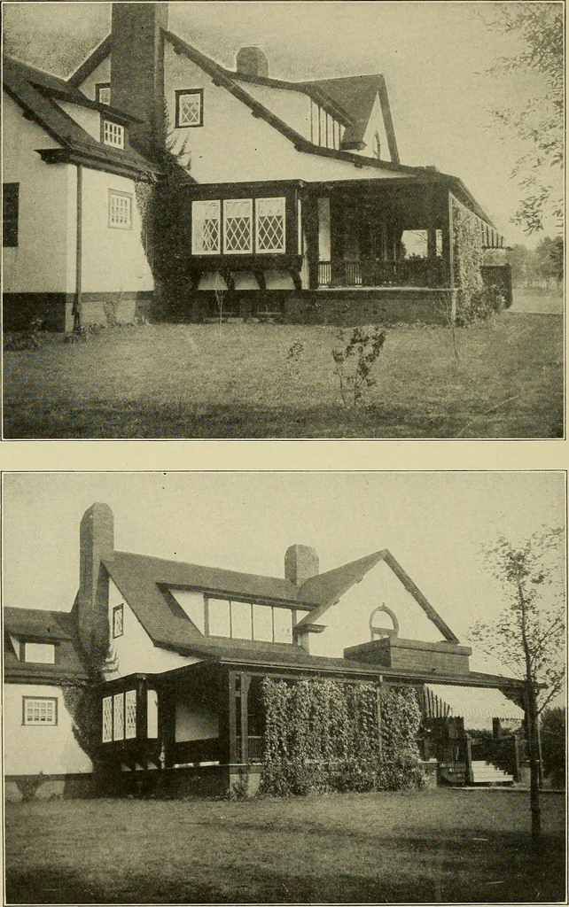 An illustration from Cyclopedia of architecture, carpentry, and building; a general reference work .., 1912, leaf 344