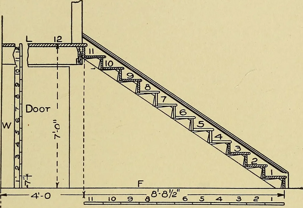 An illustration from Cyclopedia of architecture, carpentry, and building; a general reference work .., 1912, leaf 349
