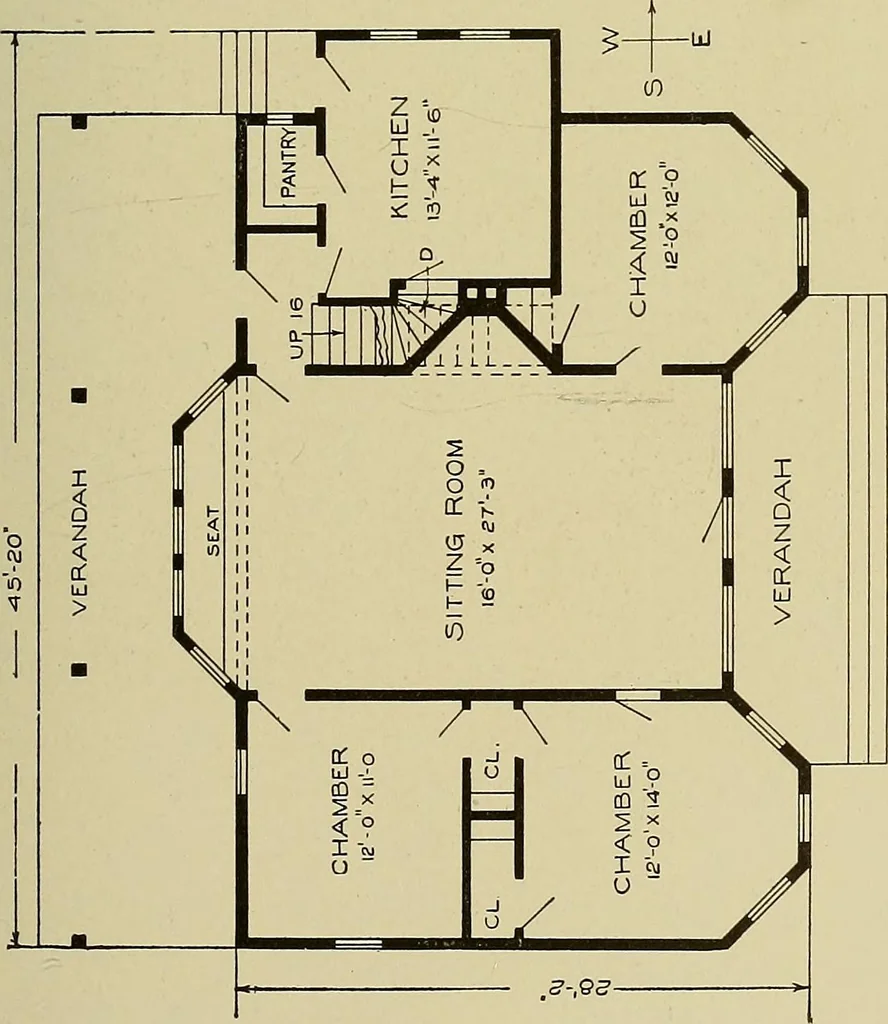 An illustration from Cyclopedia of architecture, carpentry, and building; a general reference work .., 1912, leaf 77