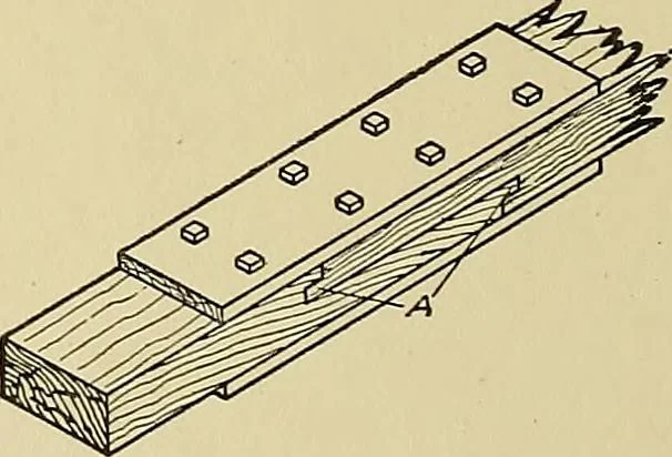 An illustration from Cyclopedia of architecture, carpentry, and building; a general reference work .., 1912, leaf 86