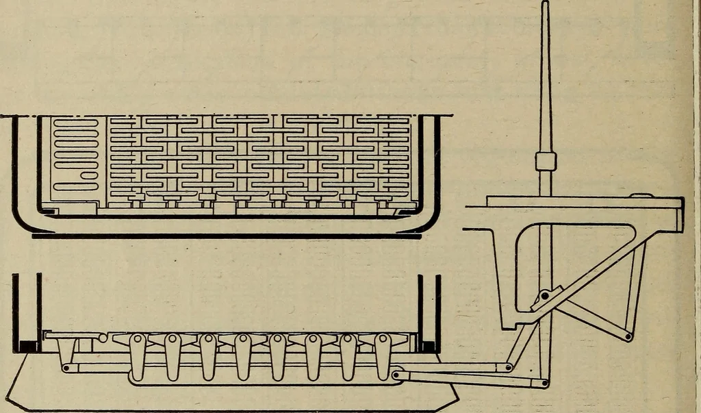An illustration from Cyclopedia of locomotive engineering, with examination questions and answers; a practical manual on the construction care and management of modern locomotives, 1916, leaf 13