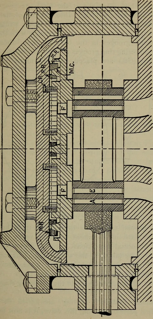 An illustration from Cyclopedia of locomotive engineering, with examination questions and answers; a practical manual on the construction care and management of modern locomotives, 1916, leaf 176