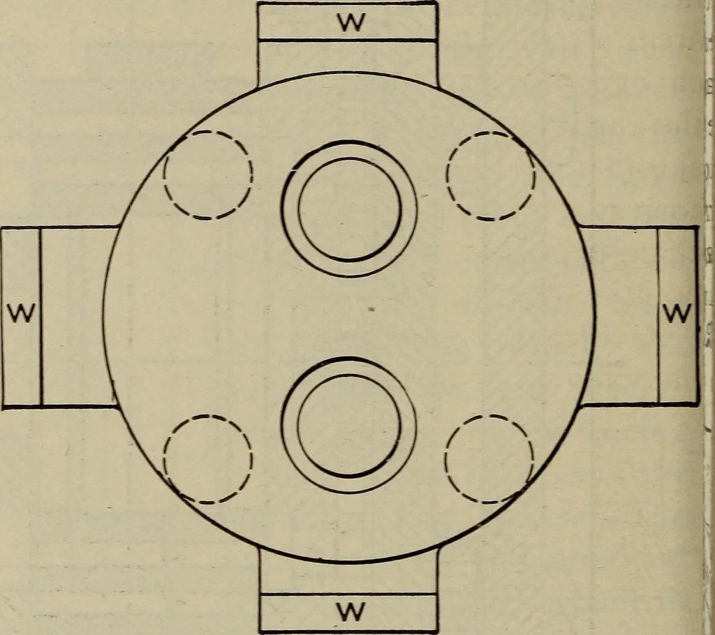 An illustration from Cyclopedia of locomotive engineering, with examination questions and answers; a practical manual on the construction care and management of modern locomotives, 1916, leaf 177