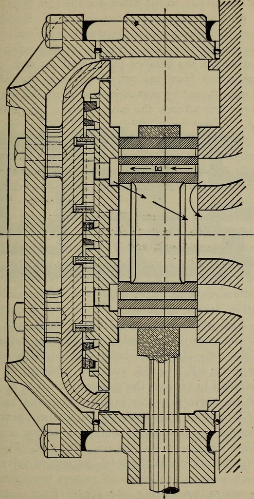 An illustration from Cyclopedia of locomotive engineering, with examination questions and answers; a practical manual on the construction care and management of modern locomotives, 1916, leaf 184