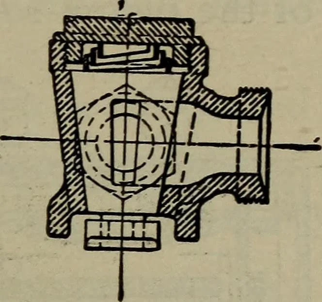 An illustration from Cyclopedia of locomotive engineering, with examination questions and answers; a practical manual on the construction care and management of modern locomotives, 1916, leaf 270