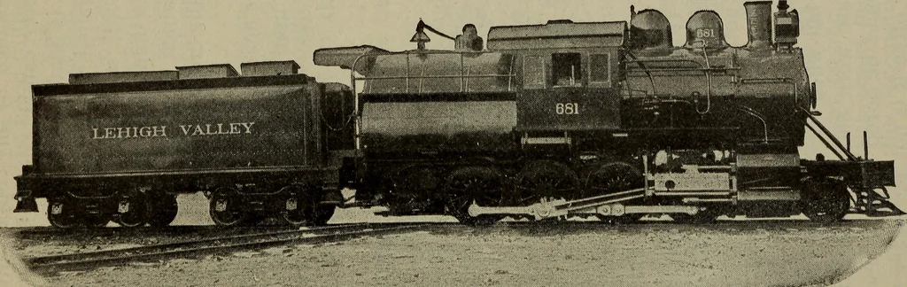 An illustration from Cyclopedia of locomotive engineering, with examination questions and answers; a practical manual on the construction care and management of modern locomotives, 1916, leaf 280
