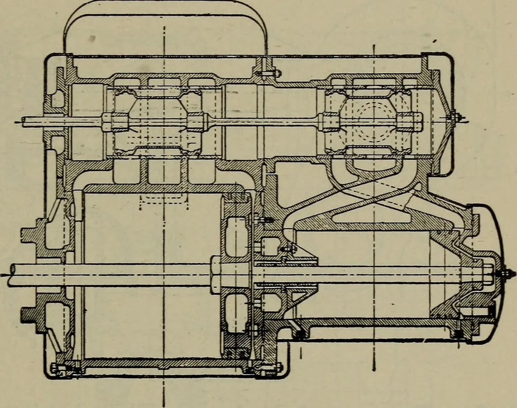 An illustration from Cyclopedia of locomotive engineering, with examination questions and answers; a practical manual on the construction care and management of modern locomotives, 1916, leaf 298