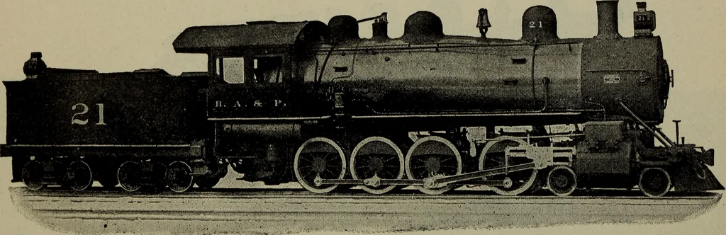 An illustration from Cyclopedia of locomotive engineering, with examination questions and answers; a practical manual on the construction care and management of modern locomotives, 1916, leaf 322