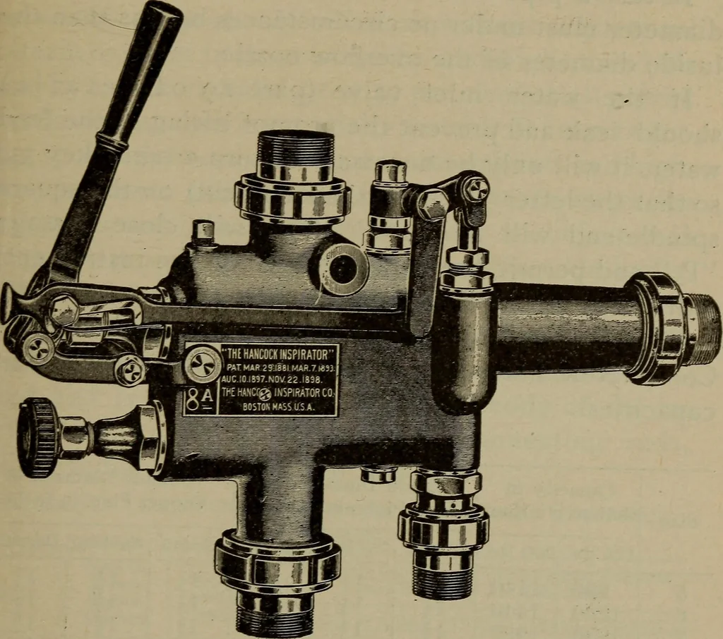 An illustration from Cyclopedia of locomotive engineering, with examination questions and answers; a practical manual on the construction care and management of modern locomotives, 1916, leaf 378