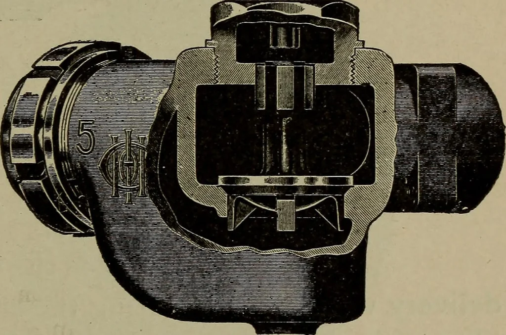 An illustration from Cyclopedia of locomotive engineering, with examination questions and answers; a practical manual on the construction care and management of modern locomotives, 1916, leaf 390