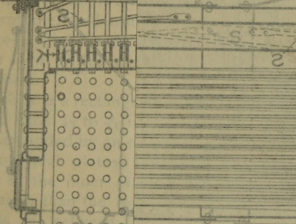 An illustration from Cyclopedia of locomotive engineering, with examination questions and answers; a practical manual on the construction care and management of modern locomotives, 1916, leaf 42