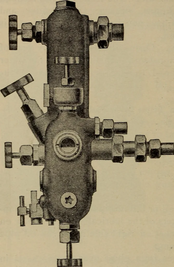 An illustration from Cyclopedia of locomotive engineering, with examination questions and answers; a practical manual on the construction care and management of modern locomotives, 1916, leaf 423