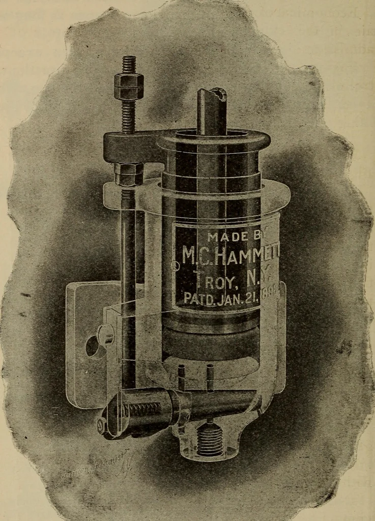 An illustration from Cyclopedia of locomotive engineering, with examination questions and answers; a practical manual on the construction care and management of modern locomotives, 1916, leaf 429