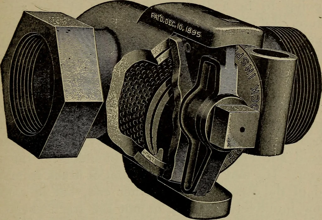 An illustration from Cyclopedia of locomotive engineering, with examination questions and answers; a practical manual on the construction care and management of modern locomotives, 1916, leaf 438