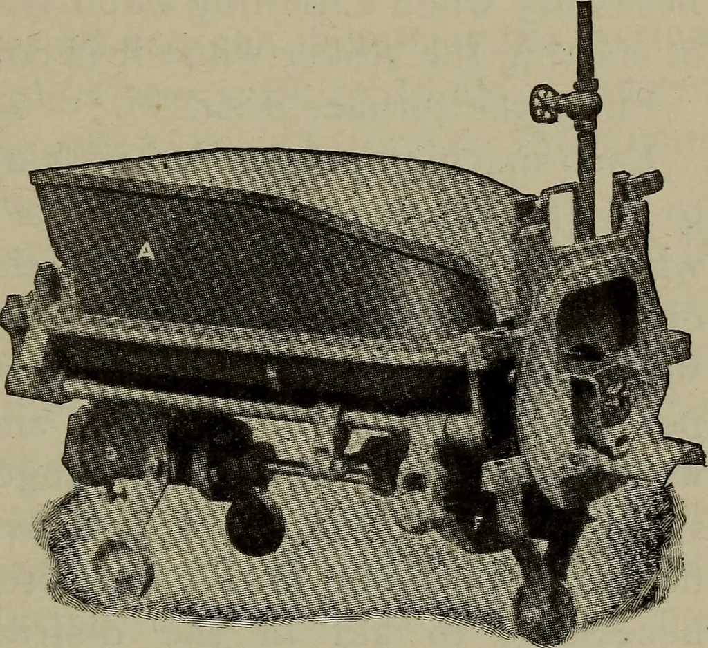 An illustration from Cyclopedia of locomotive engineering, with examination questions and answers; a practical manual on the construction care and management of modern locomotives, 1916, leaf 468