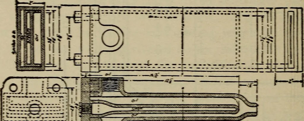 An illustration from Cyclopedia of locomotive engineering, with examination questions and answers; a practical manual on the construction care and management of modern locomotives, 1916, leaf 497