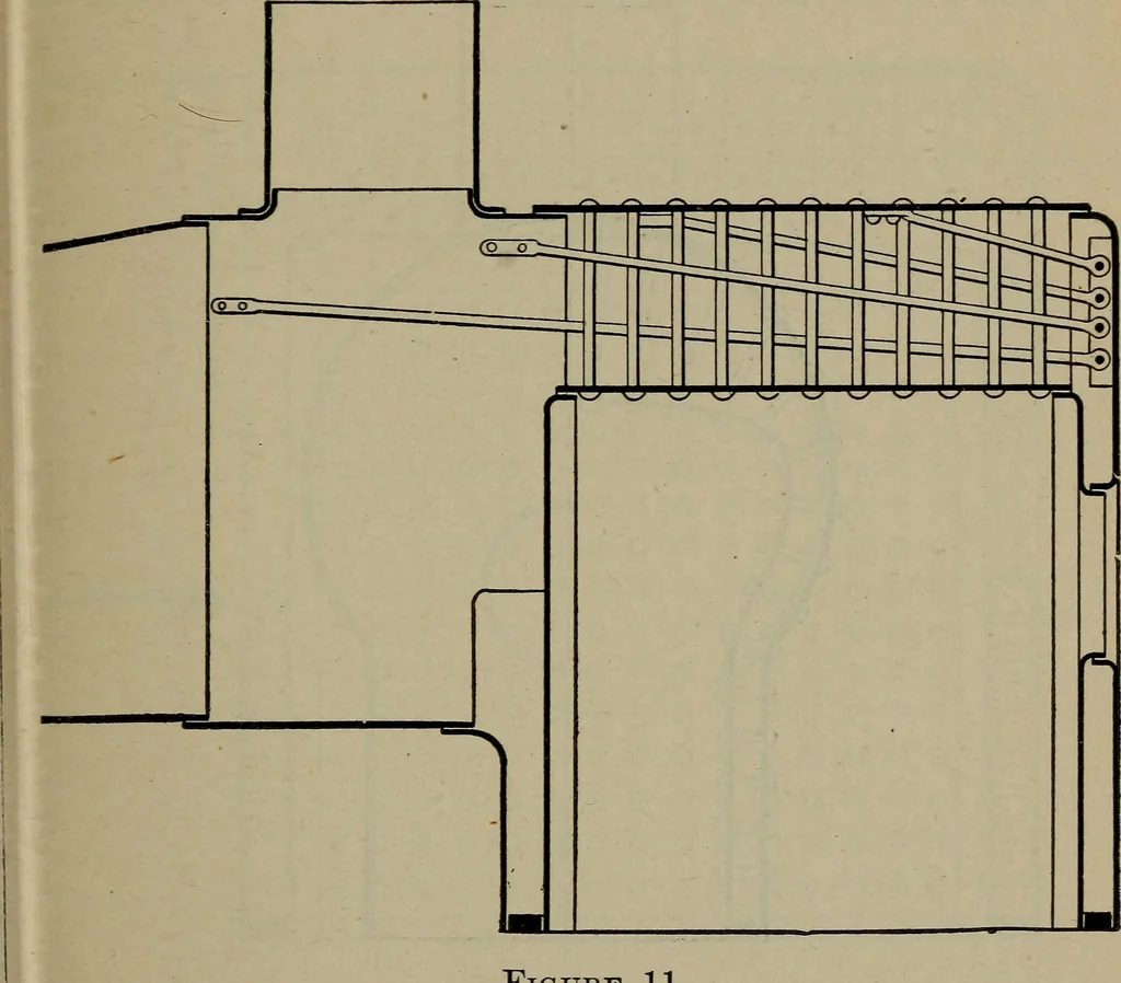 An illustration from Cyclopedia of locomotive engineering, with examination questions and answers; a practical manual on the construction care and management of modern locomotives, 1916, leaf 50