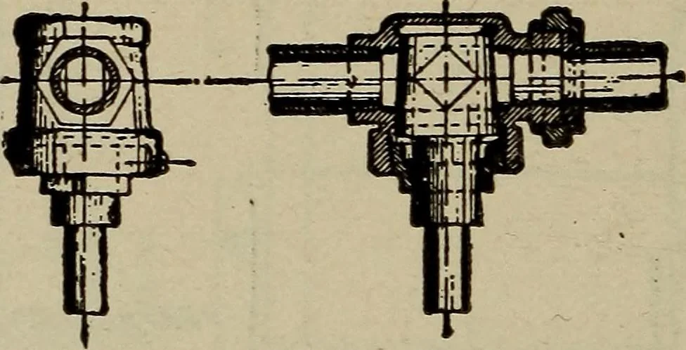 An illustration from Cyclopedia of locomotive engineering, with examination questions and answers; a practical manual on the construction care and management of modern locomotives, 1916, leaf 501