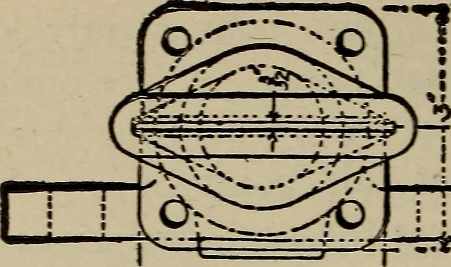 An illustration from Cyclopedia of locomotive engineering, with examination questions and answers; a practical manual on the construction care and management of modern locomotives, 1916, leaf 503