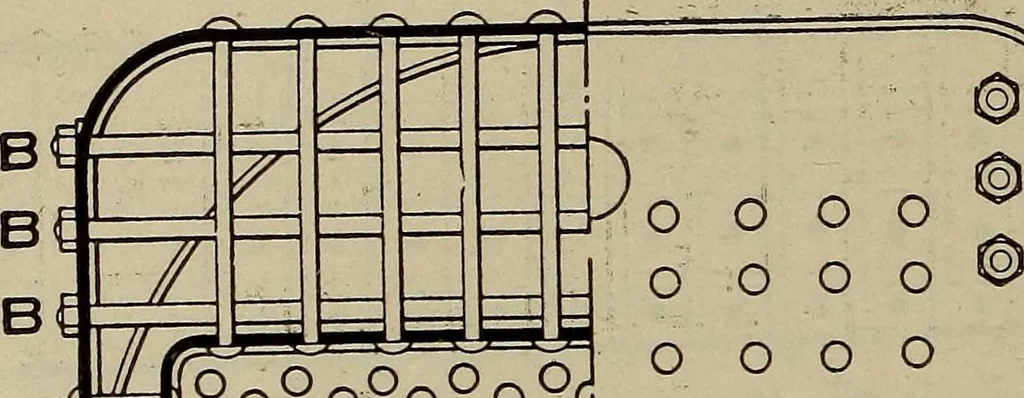 An illustration from Cyclopedia of locomotive engineering, with examination questions and answers; a practical manual on the construction care and management of modern locomotives, 1916, leaf 53