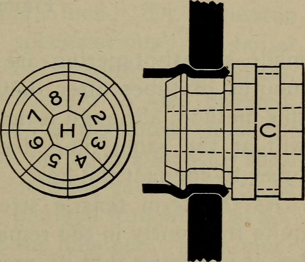 An illustration from Cyclopedia of locomotive engineering, with examination questions and answers; a practical manual on the construction care and management of modern locomotives, 1916, leaf 56