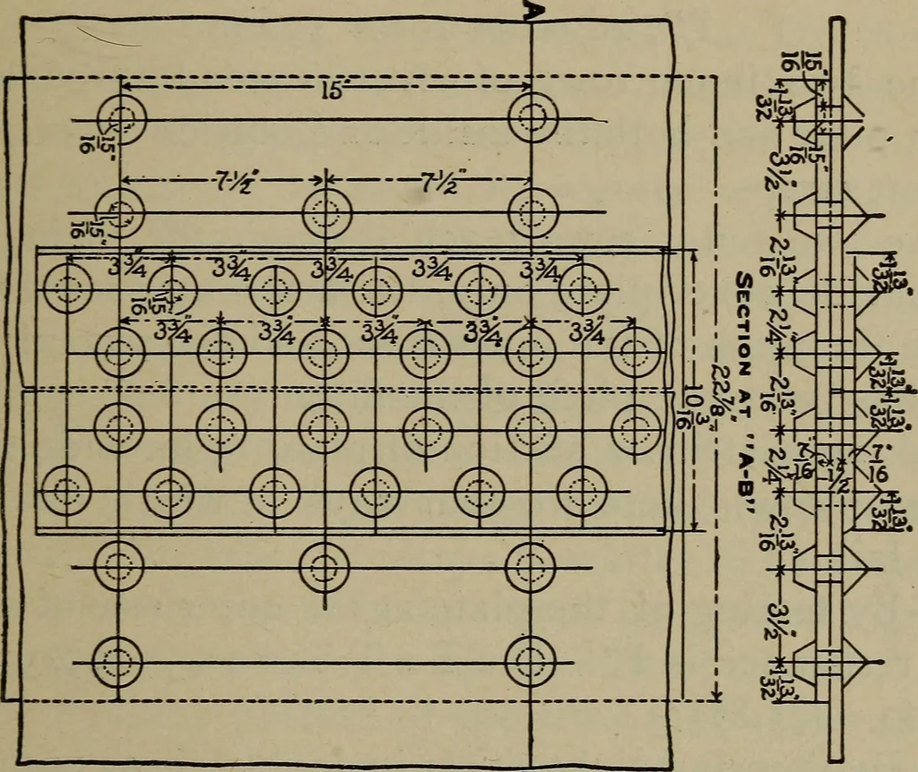 An illustration from Cyclopedia of locomotive engineering, with examination questions and answers; a practical manual on the construction care and management of modern locomotives, 1916, leaf 70