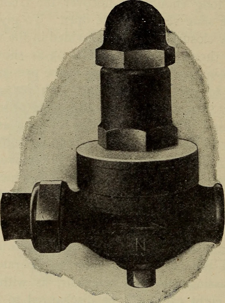 An illustration from Cyclopedia of locomotive engineering, with examination questions and answers; a practical manual on the construction care and management of modern locomotives, 1916, leaf 707