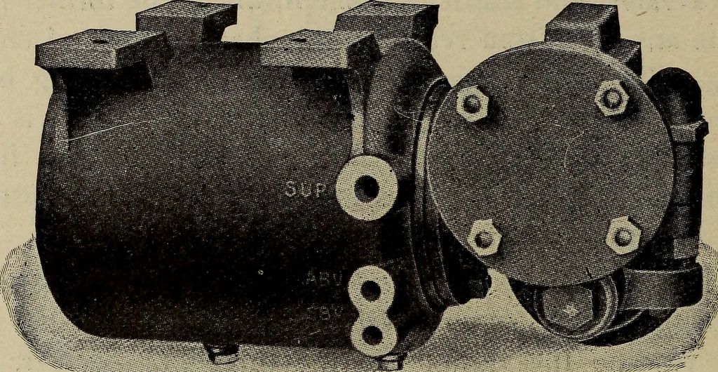 An illustration from Cyclopedia of locomotive engineering, with examination questions and answers; a practical manual on the construction care and management of modern locomotives, 1916, leaf 727