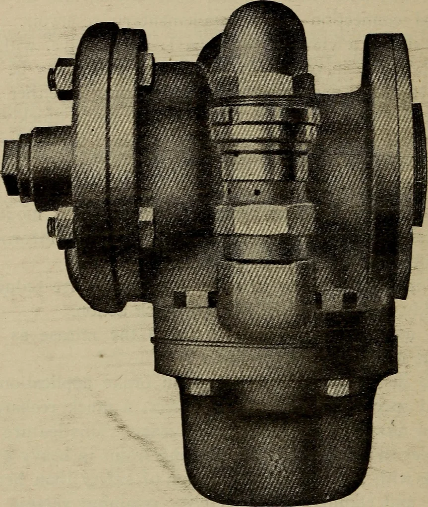 An illustration from Cyclopedia of locomotive engineering, with examination questions and answers; a practical manual on the construction care and management of modern locomotives, 1916, leaf 839