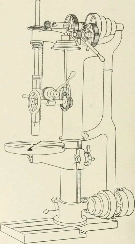 An illustration from Cyclopedia of mechanical engineering; a general reference work. Editor-in-chief Howard Monroe Raymond. Assisted by a corps of mechanical engineers, technical experts, and designers of the highest professional standing, 1908, leaf 154