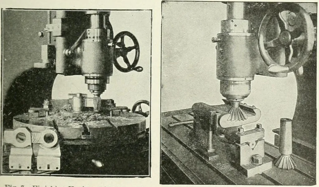An illustration from Cyclopedia of mechanical engineering; a general reference work. Editor-in-chief Howard Monroe Raymond. Assisted by a corps of mechanical engineers, technical experts, and designers of the highest professional standing, 1908, leaf 247
