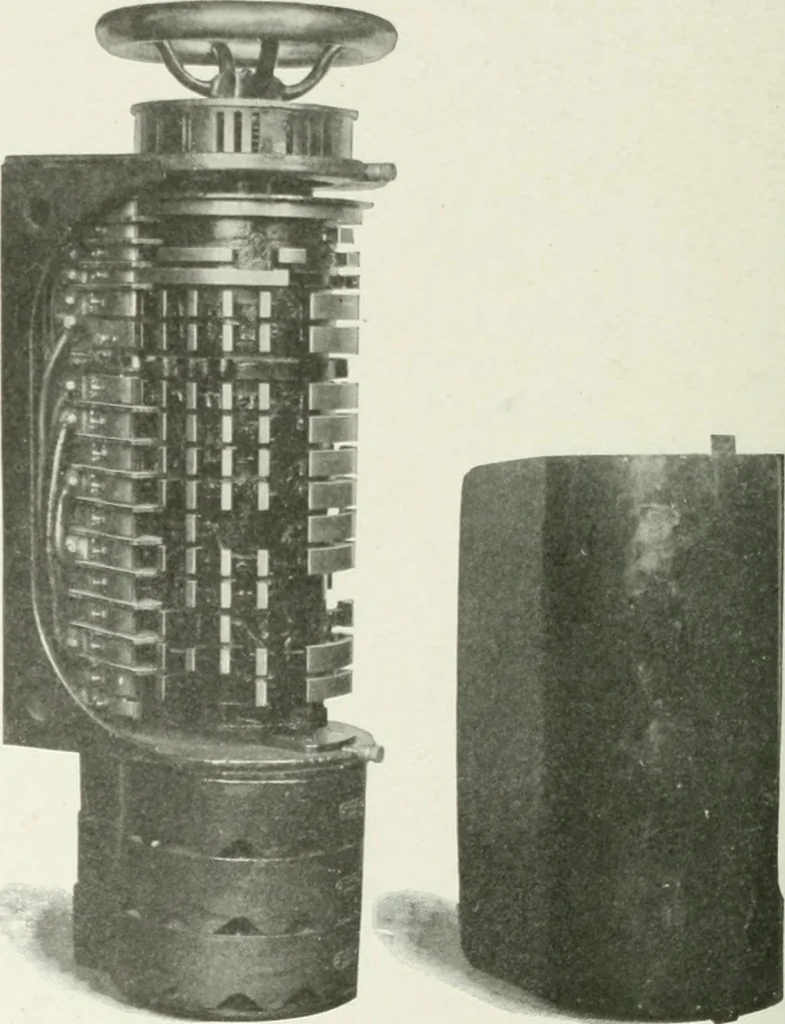 An illustration from Cyclopedia of mechanical engineering; a general reference work. Editor-in-chief Howard Monroe Raymond. Assisted by a corps of mechanical engineers, technical experts, and designers of the highest professional standing, 1908, leaf 272