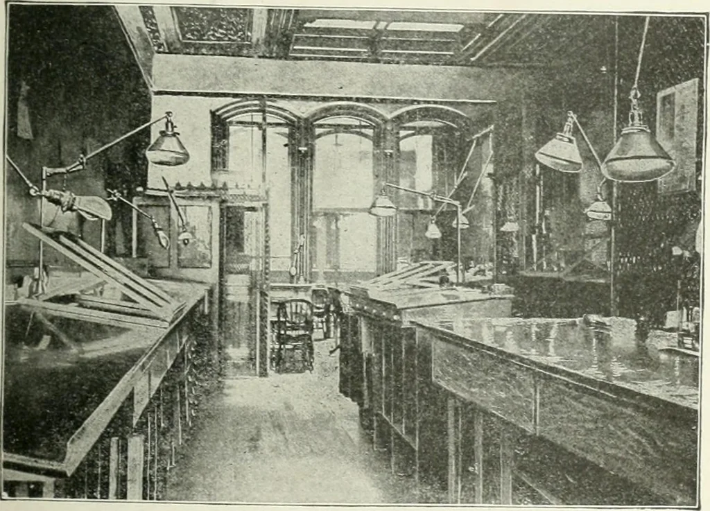 An illustration from Cyclopedia of mechanical engineering; a general reference work. Editor-in-chief Howard Monroe Raymond. Assisted by a corps of mechanical engineers, technical experts, and designers of the highest professional standing, 1908, leaf 291