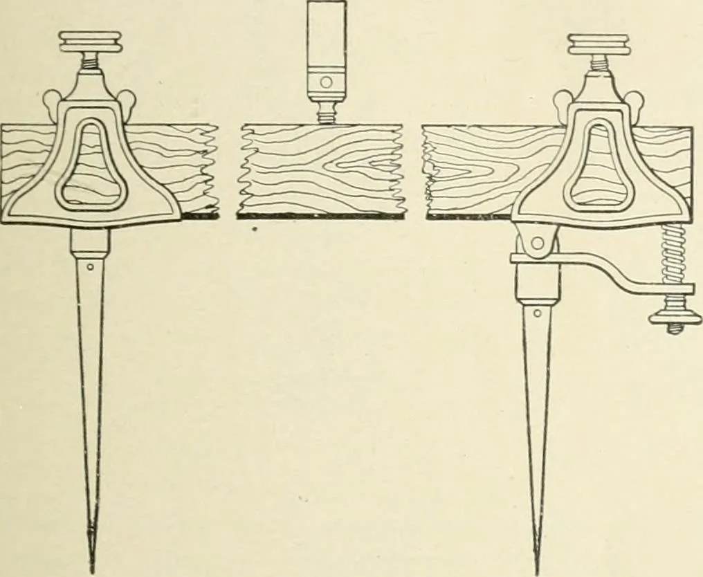 An illustration from Cyclopedia of mechanical engineering; a general reference work. Editor-in-chief Howard Monroe Raymond. Assisted by a corps of mechanical engineers, technical experts, and designers of the highest professional standing, 1908, leaf 31