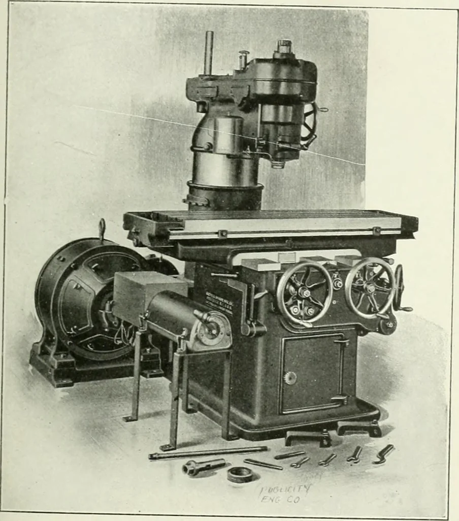 An illustration from Cyclopedia of mechanical engineering; a general reference work. Editor-in-chief Howard Monroe Raymond. Assisted by a corps of mechanical engineers, technical experts, and designers of the highest professional standing, 1908, leaf 317