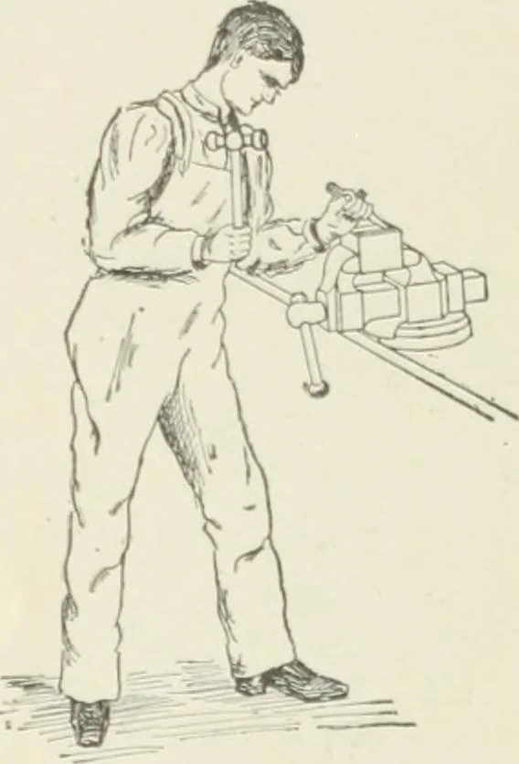 An illustration from Cyclopedia of mechanical engineering; a general reference work. Editor-in-chief Howard Monroe Raymond. Assisted by a corps of mechanical engineers, technical experts, and designers of the highest professional standing, 1908, leaf 54