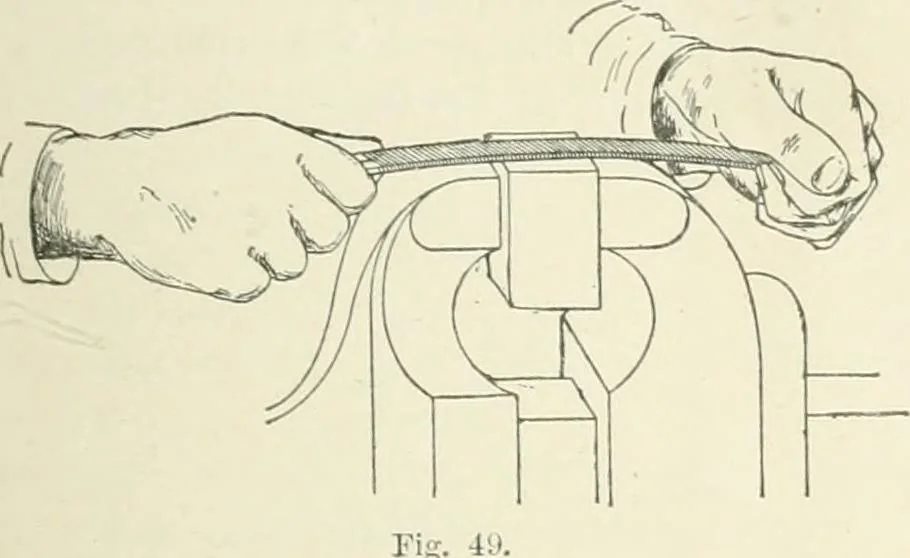 An illustration from Cyclopedia of mechanical engineering; a general reference work. Editor-in-chief Howard Monroe Raymond. Assisted by a corps of mechanical engineers, technical experts, and designers of the highest professional standing, 1908, leaf 59