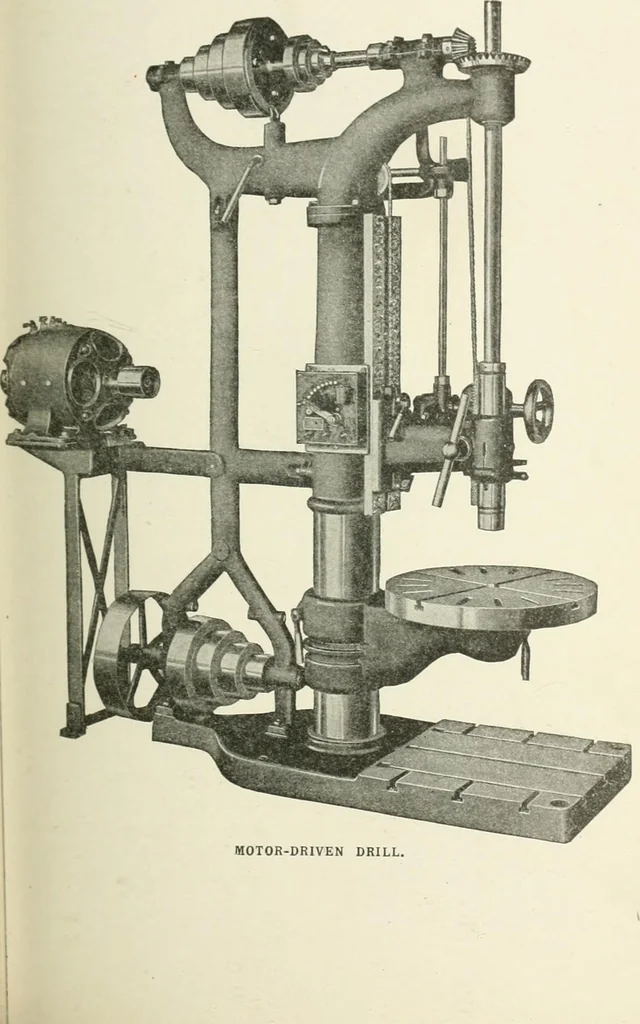 An illustration from Cyclopedia of mechanical engineering; a general reference work. Editor-in-chief Howard Monroe Raymond. Assisted by a corps of mechanical engineers, technical experts, and designers of the highest professional standing, 1908, leaf 79