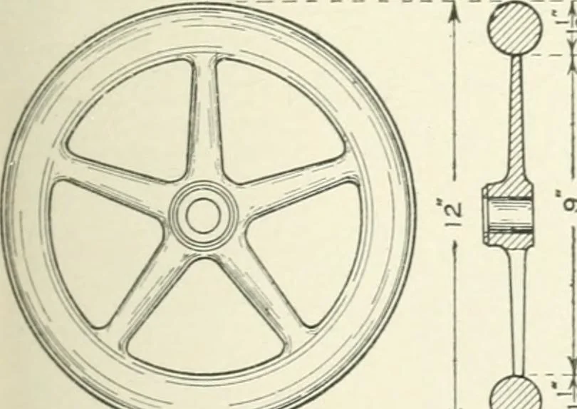 An illustration from Cyclopedia of mechanical engineering; a general reference work. Editor-in-chief Howard Monroe Raymond. Assisted by a corps of mechanical engineers, technical experts, and designers of the highest professional standing, 1908, leaf 116