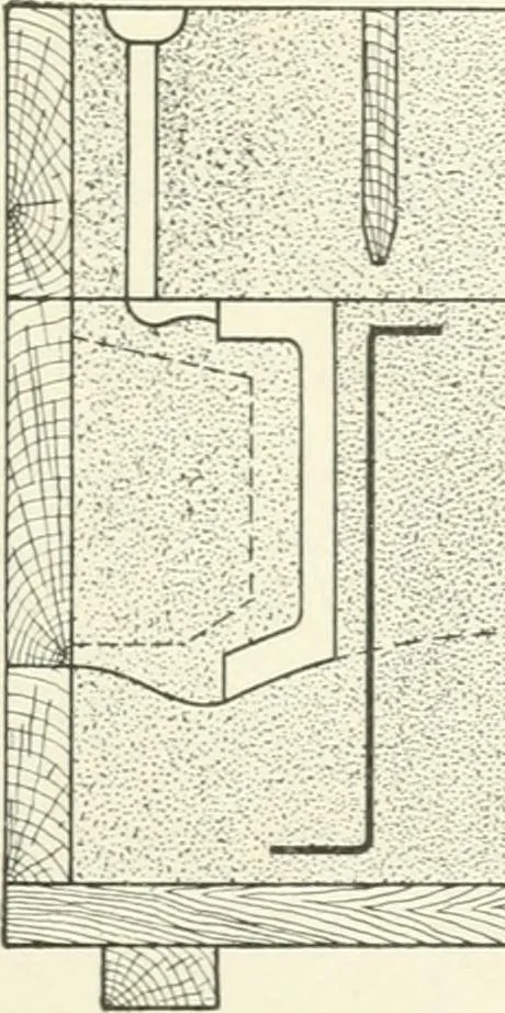 An illustration from Cyclopedia of mechanical engineering; a general reference work. Editor-in-chief Howard Monroe Raymond. Assisted by a corps of mechanical engineers, technical experts, and designers of the highest professional standing, 1908, leaf 222