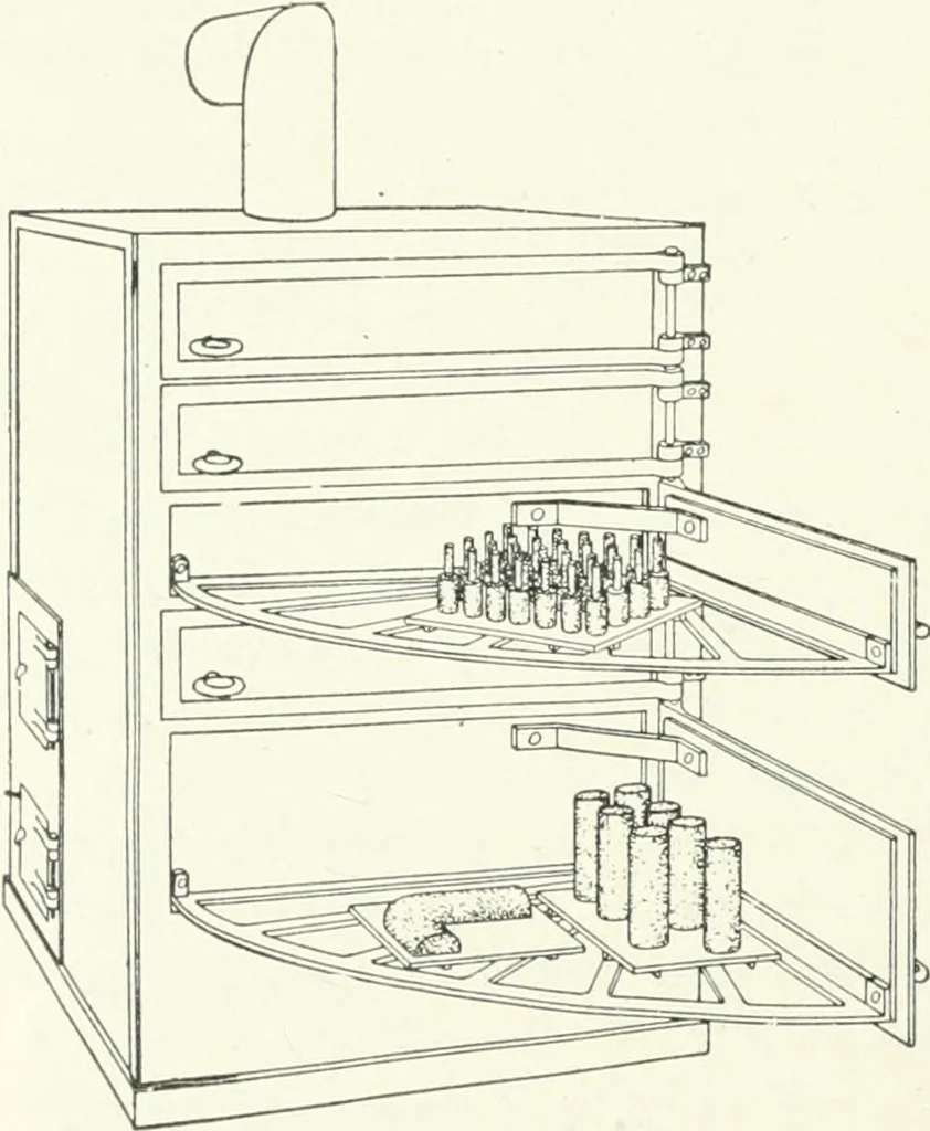 An illustration from Cyclopedia of mechanical engineering; a general reference work. Editor-in-chief Howard Monroe Raymond. Assisted by a corps of mechanical engineers, technical experts, and designers of the highest professional standing, 1908, leaf 229