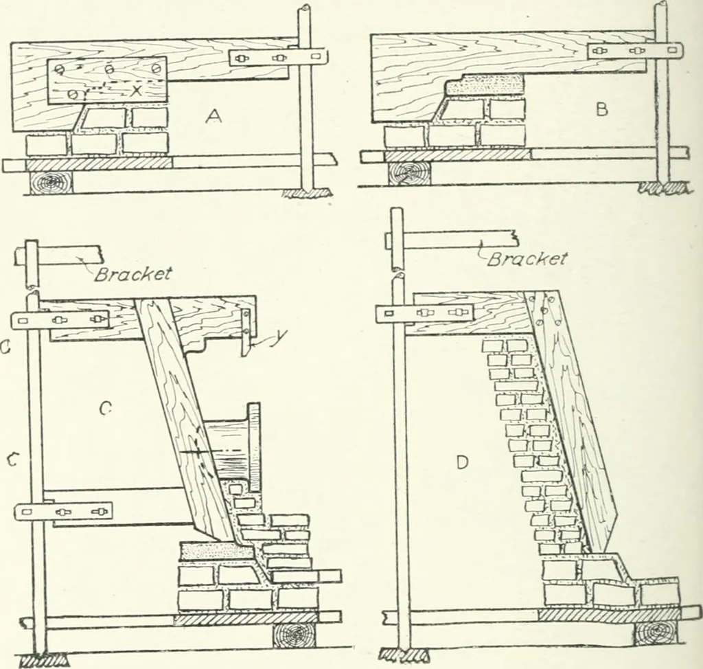 An illustration from Cyclopedia of mechanical engineering; a general reference work. Editor-in-chief Howard Monroe Raymond. Assisted by a corps of mechanical engineers, technical experts, and designers of the highest professional standing, 1908, leaf 259