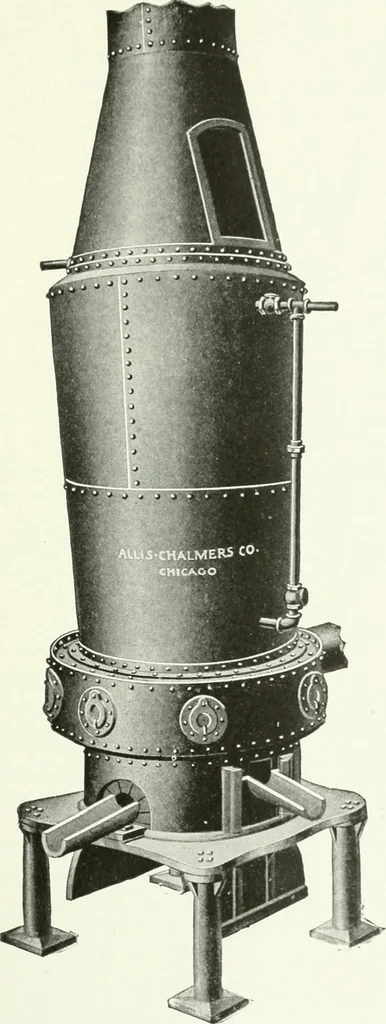 An illustration from Cyclopedia of mechanical engineering; a general reference work. Editor-in-chief Howard Monroe Raymond. Assisted by a corps of mechanical engineers, technical experts, and designers of the highest professional standing, 1908, leaf 302