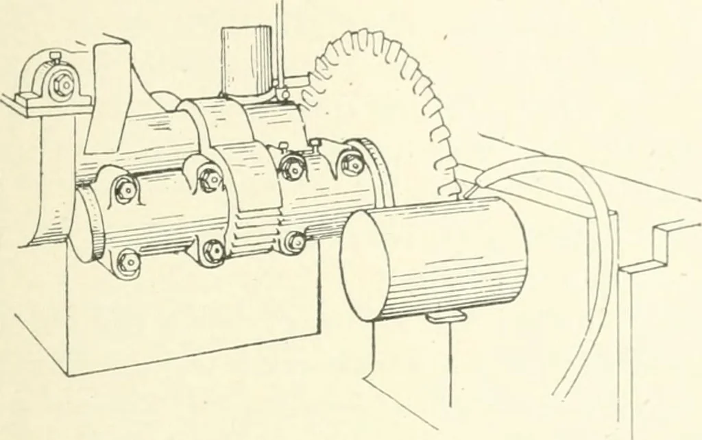 An illustration from Cyclopedia of mechanical engineering; a general reference work. Editor-in-chief Howard Monroe Raymond. Assisted by a corps of mechanical engineers, technical experts, and designers of the highest professional standing, 1908, leaf 308