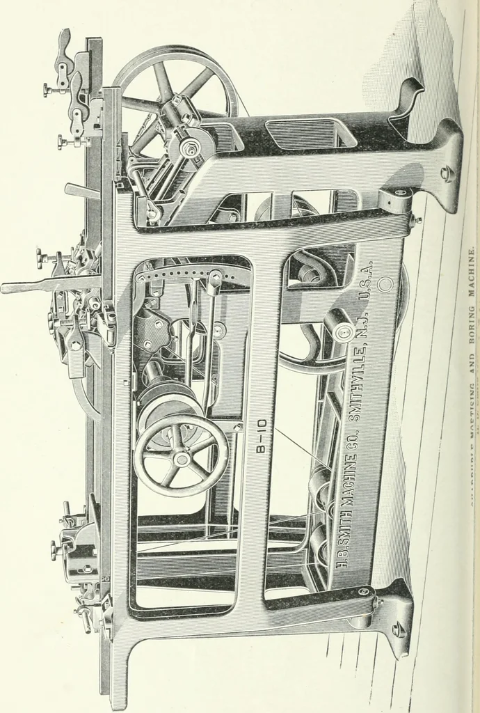 An illustration from Cyclopedia of mechanical engineering; a general reference work. Editor-in-chief Howard Monroe Raymond. Assisted by a corps of mechanical engineers, technical experts, and designers of the highest professional standing, 1908, leaf 95