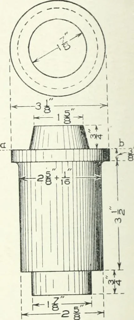 An illustration from Cyclopedia of mechanical engineering; a general reference work. Editor-in-chief Howard Monroe Raymond. Assisted by a corps of mechanical engineers, technical experts, and designers of the highest professional standing, 1908, leaf 97
